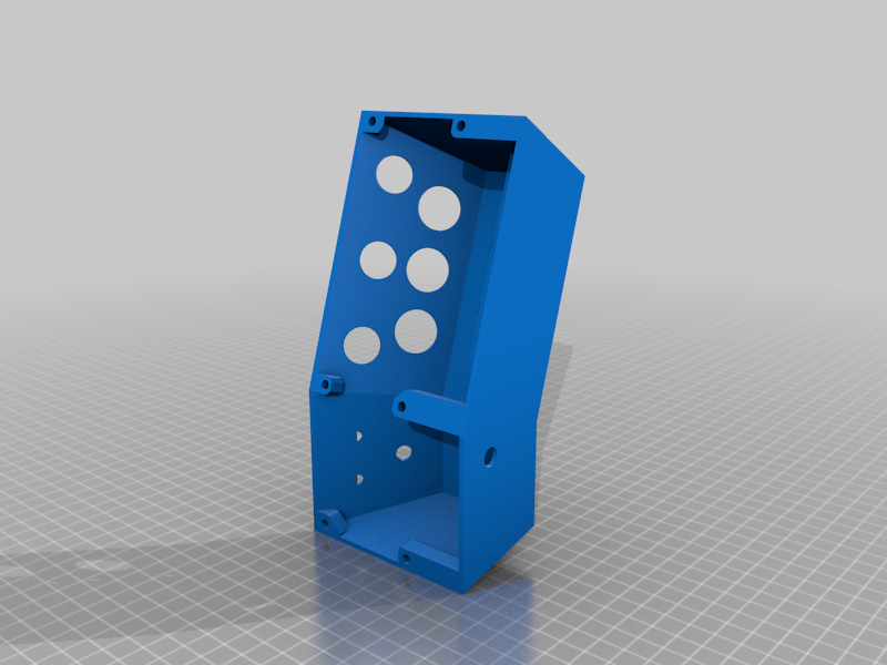 Miniatura 43 do modelo 3D Button Box System for SimLab Vertical mount