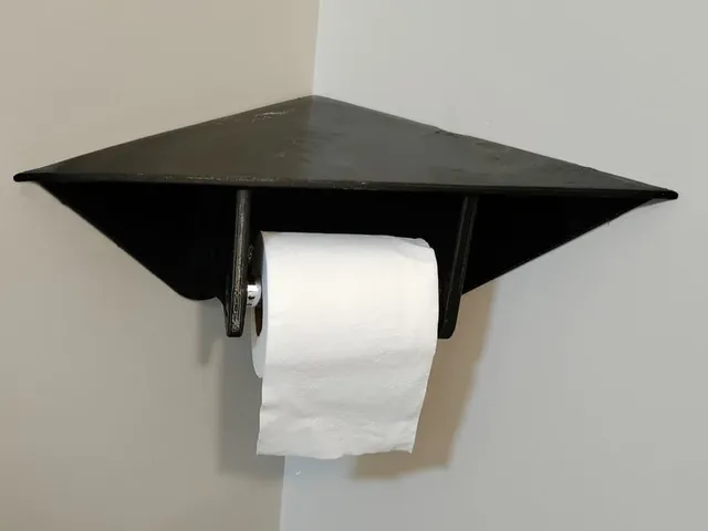 Corner Toilet Paper Dispenser