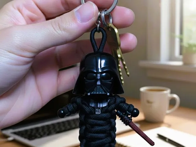 Darth Vader (Star Wars) - Paracord Keychain