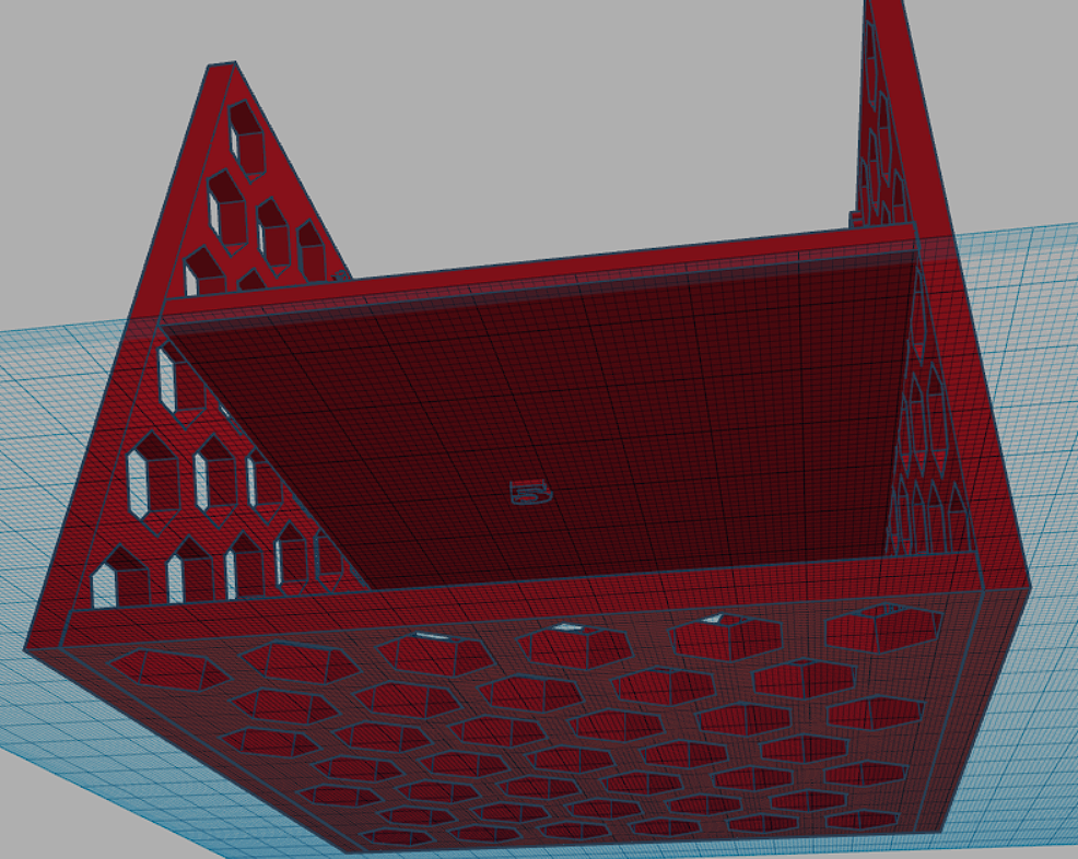 Miniatura 4 do modelo 3D HexBox Shelf