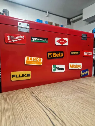 Logo magnets collection