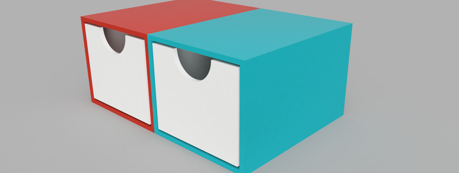 rangement avec tiroir / Storage box