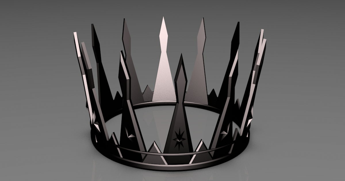 Evil Queen Crown by Ly Download free STL model