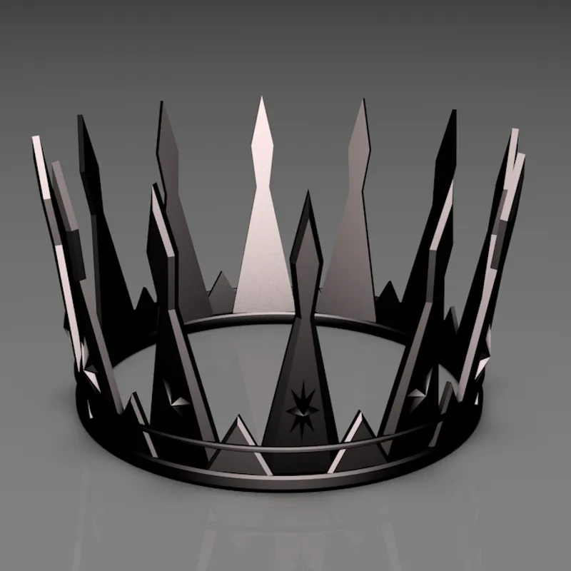 Evil Queen Crown by Ly, Download free STL model