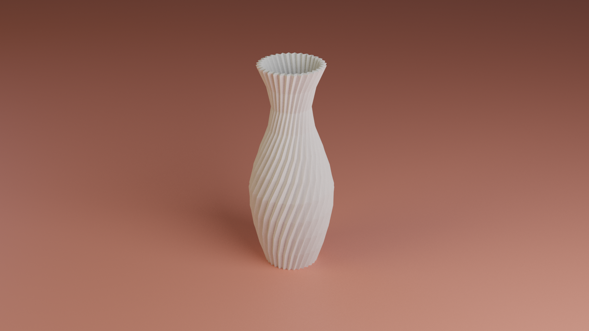 Lo-Poly Twisty Vase