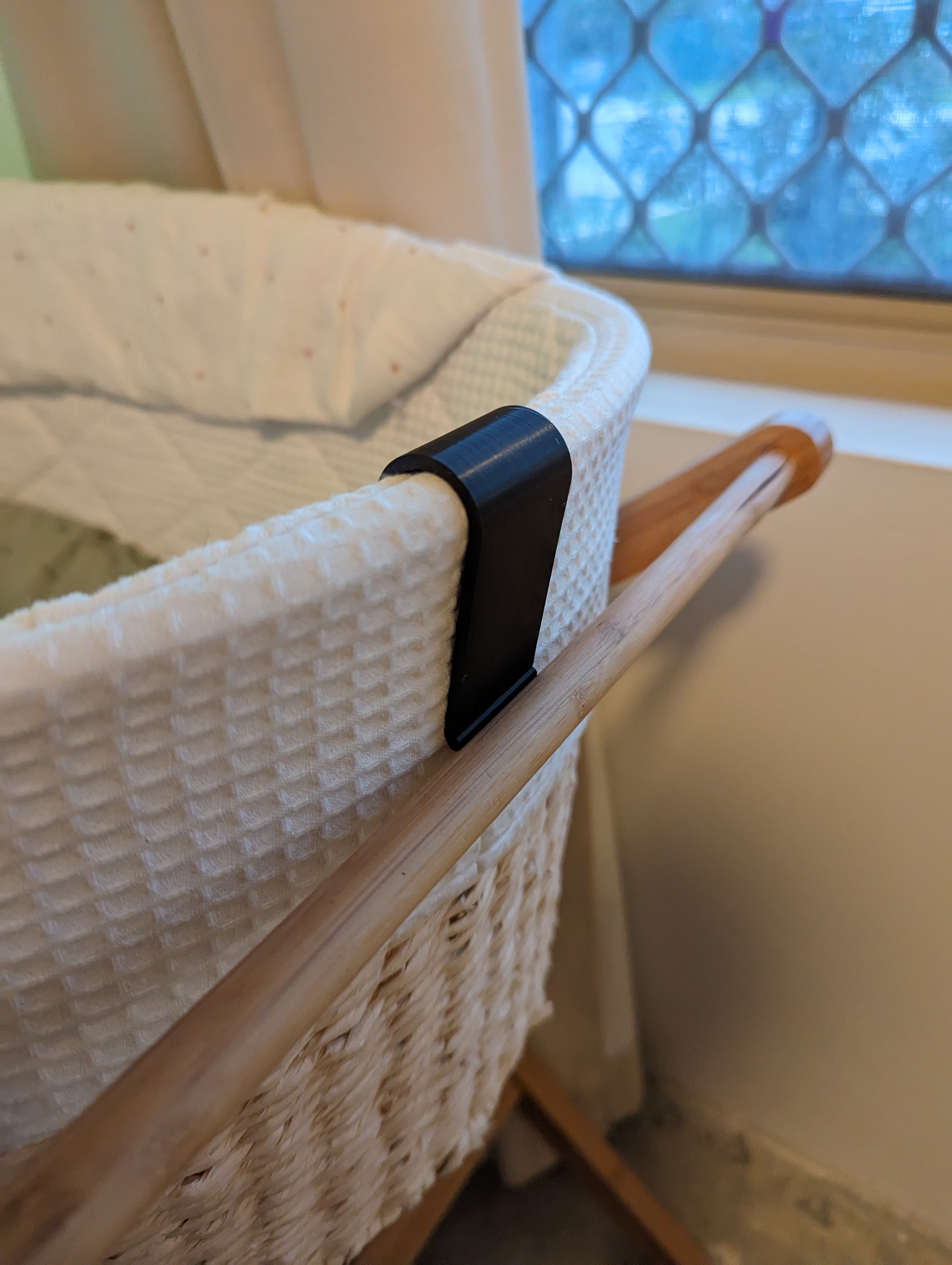 Vtech baby monitor side of crib mount by Bencham95 Download free STL model