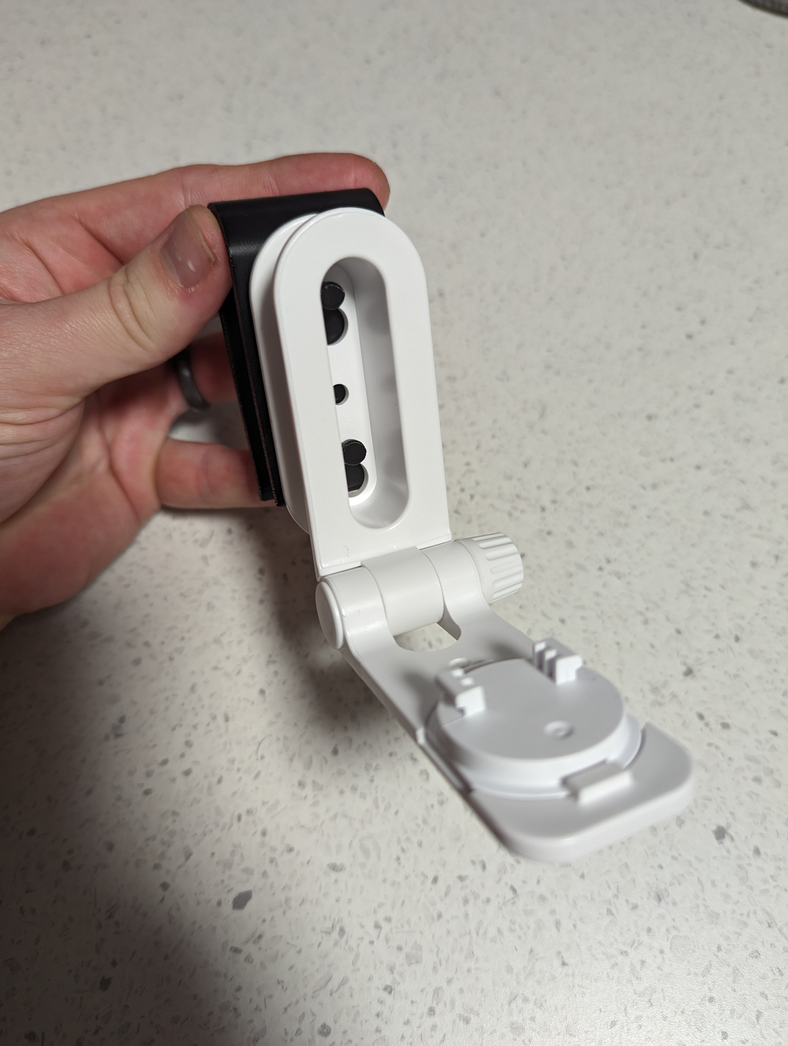 Vtech baby monitor side of crib mount by Bencham95 Download free STL