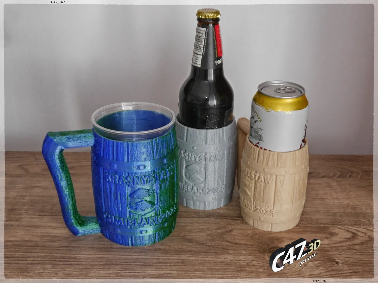 Beer mug 3D model 3D printable