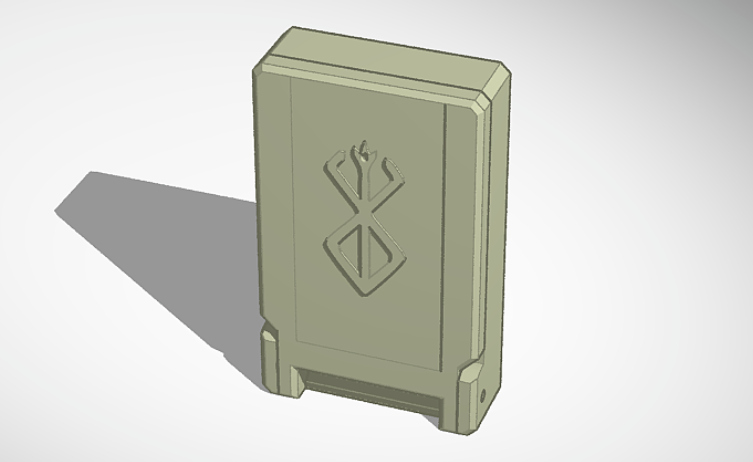 PIP Dice Box/Tower Berserk extruded Logo