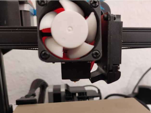Ender 2 Pro fan duct