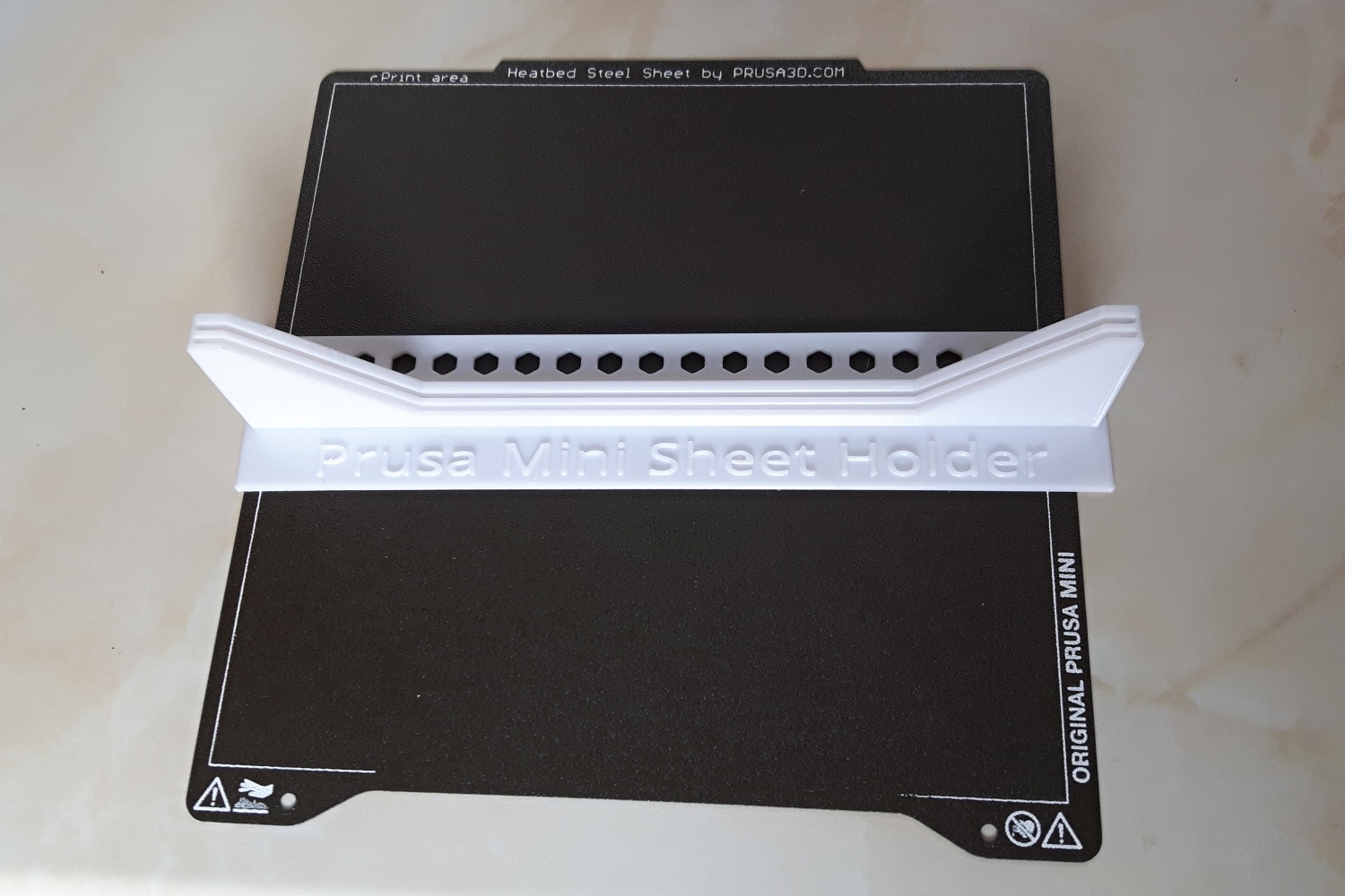 Sheet holder for PrusaMini+ — miniatura 2