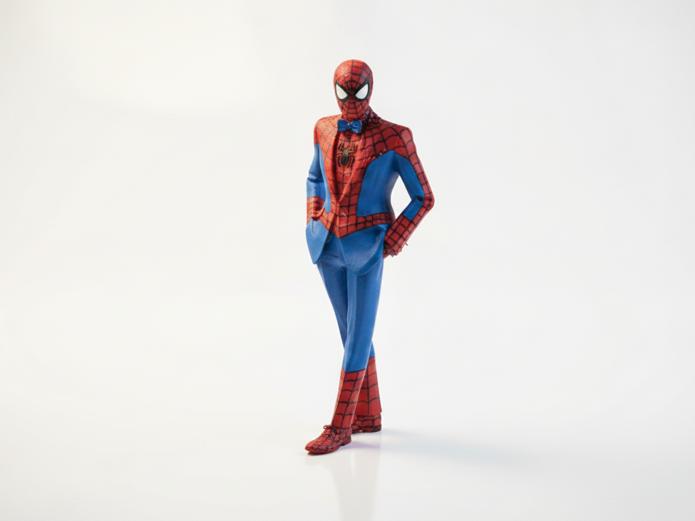 Dapper Spiderman Figurine Marvel 3D Printable