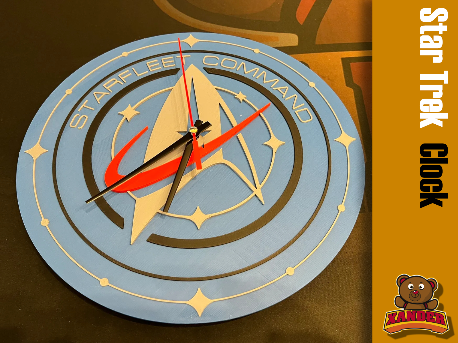 Star Trek Clock