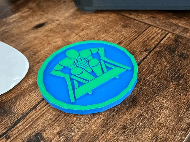 Seattle Slam Wheelchair Rugby Coaster