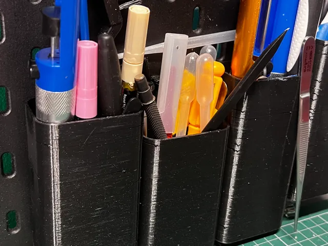 pencil holder for IKEA Skadis board
