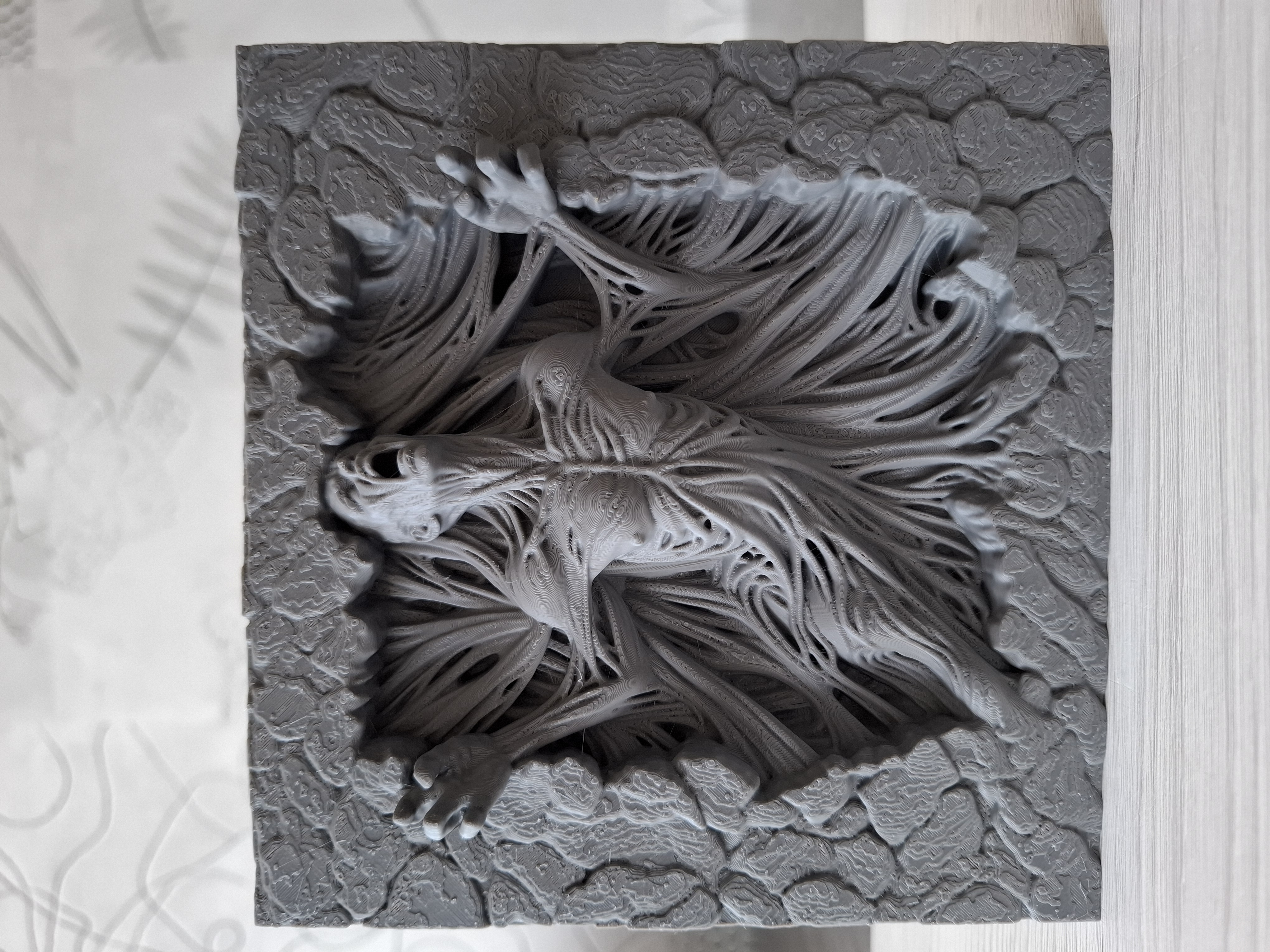 Resurgence - Relief Sculpture