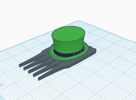 Top hat hair accessory