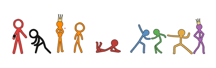 Alan Becker Stick Figures by Maximus Marchi