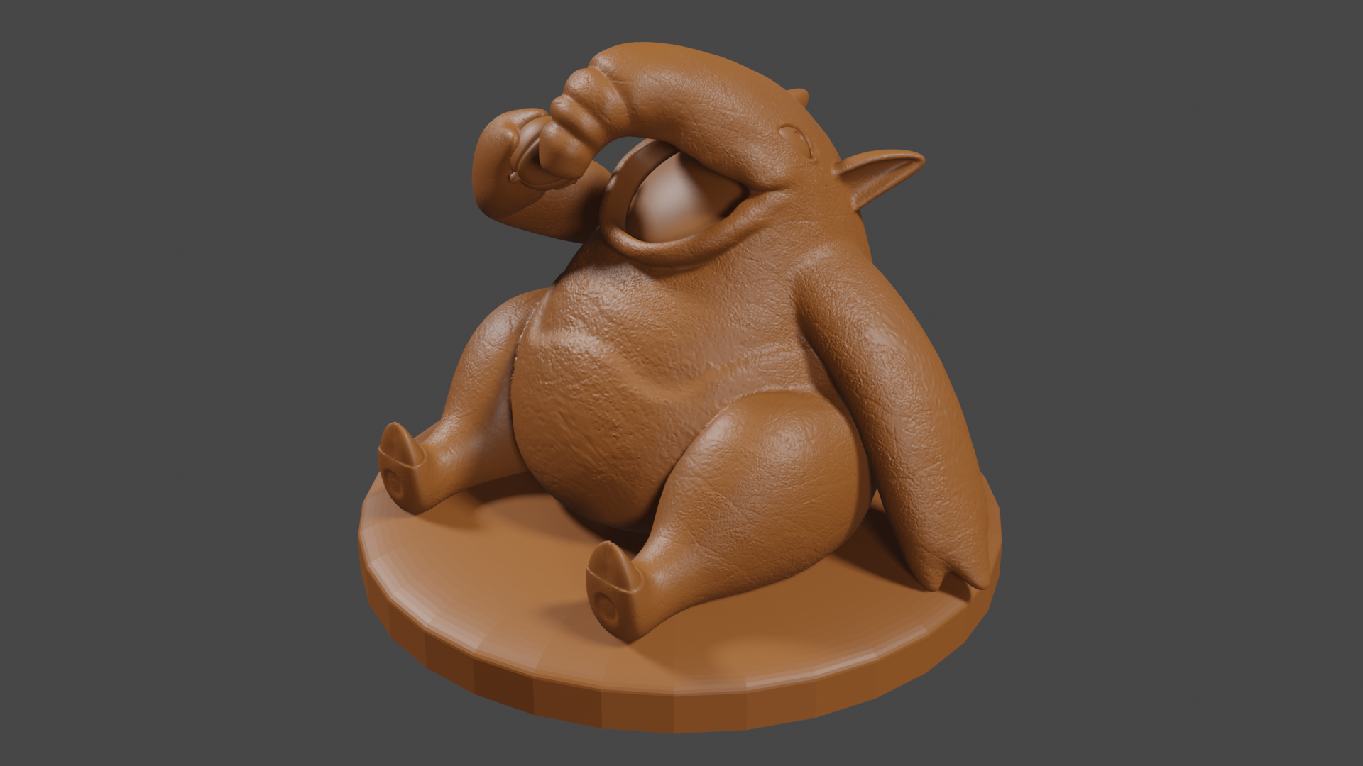 Pokemon inspired, Drowzee, Tabletop DnD miniature
