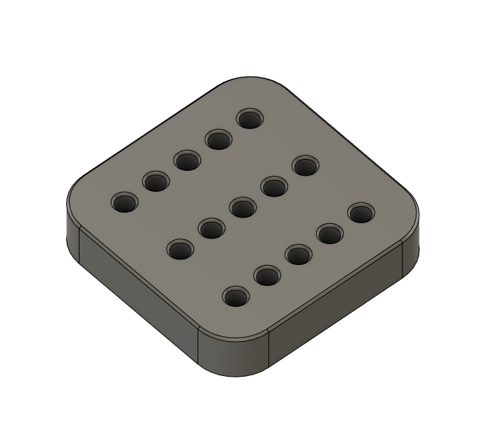Heat set insert test part