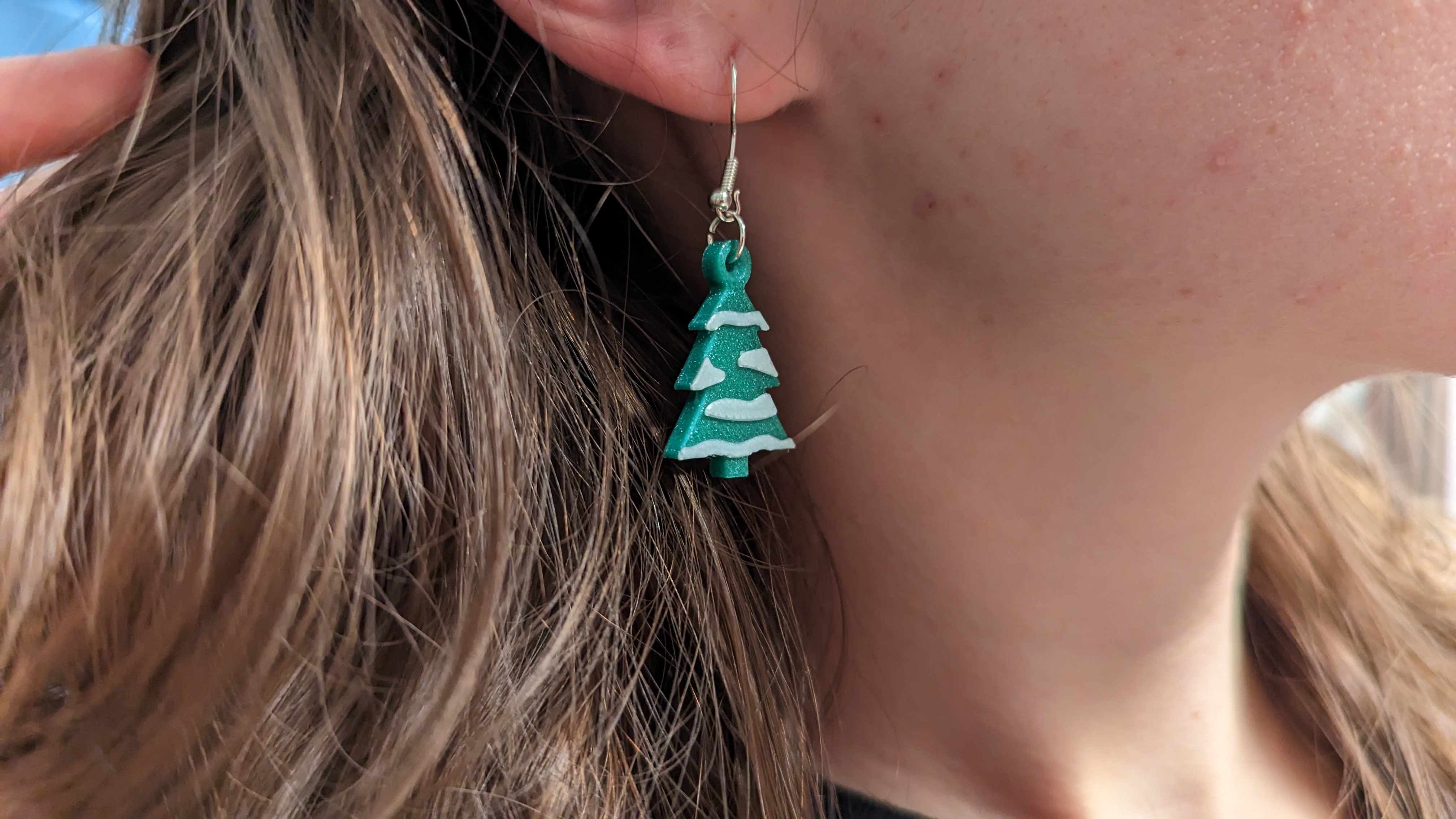 Miniatura 3 do modelo 3D Tree Earring