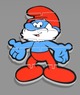 Smurf Fidget