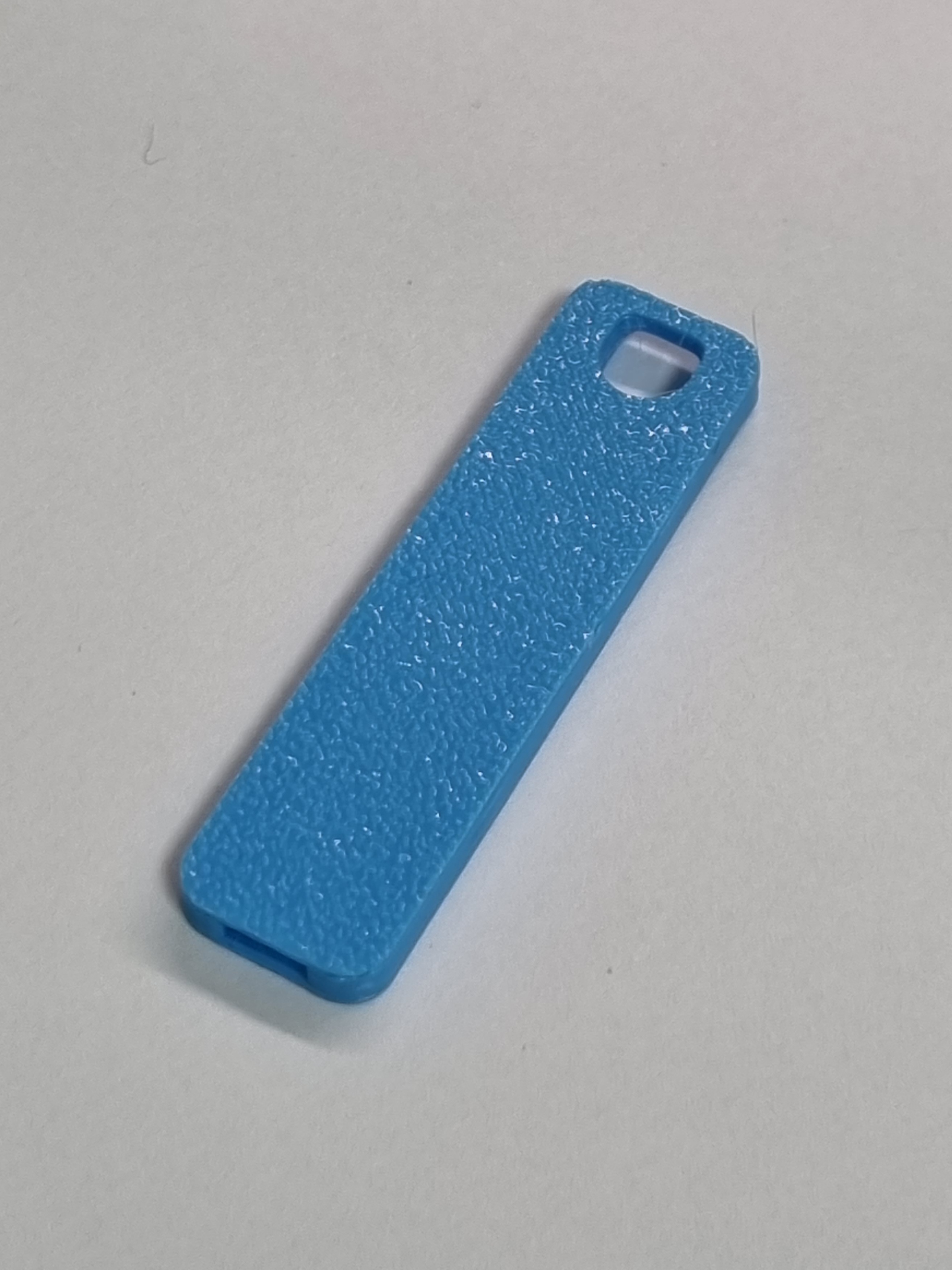 Single Channel Flat Pocket Whistle 3D model thumbnail