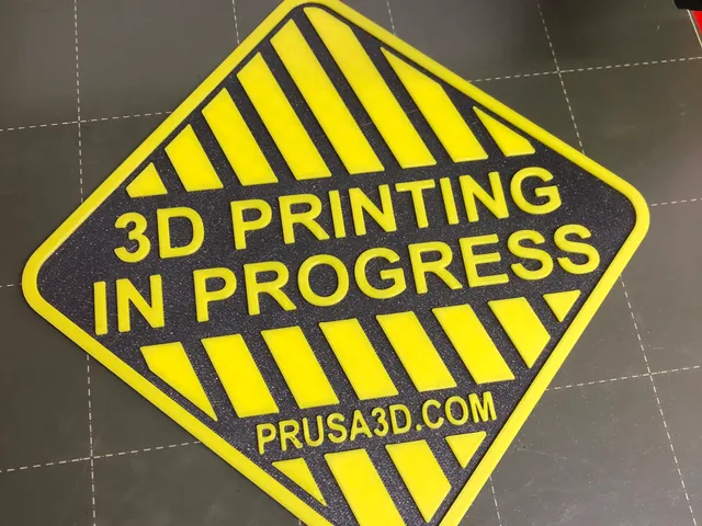 3D Printing Room Sign PRUSA