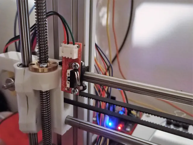 X Axis endstop mount for Bearmod and Makerbot endstop