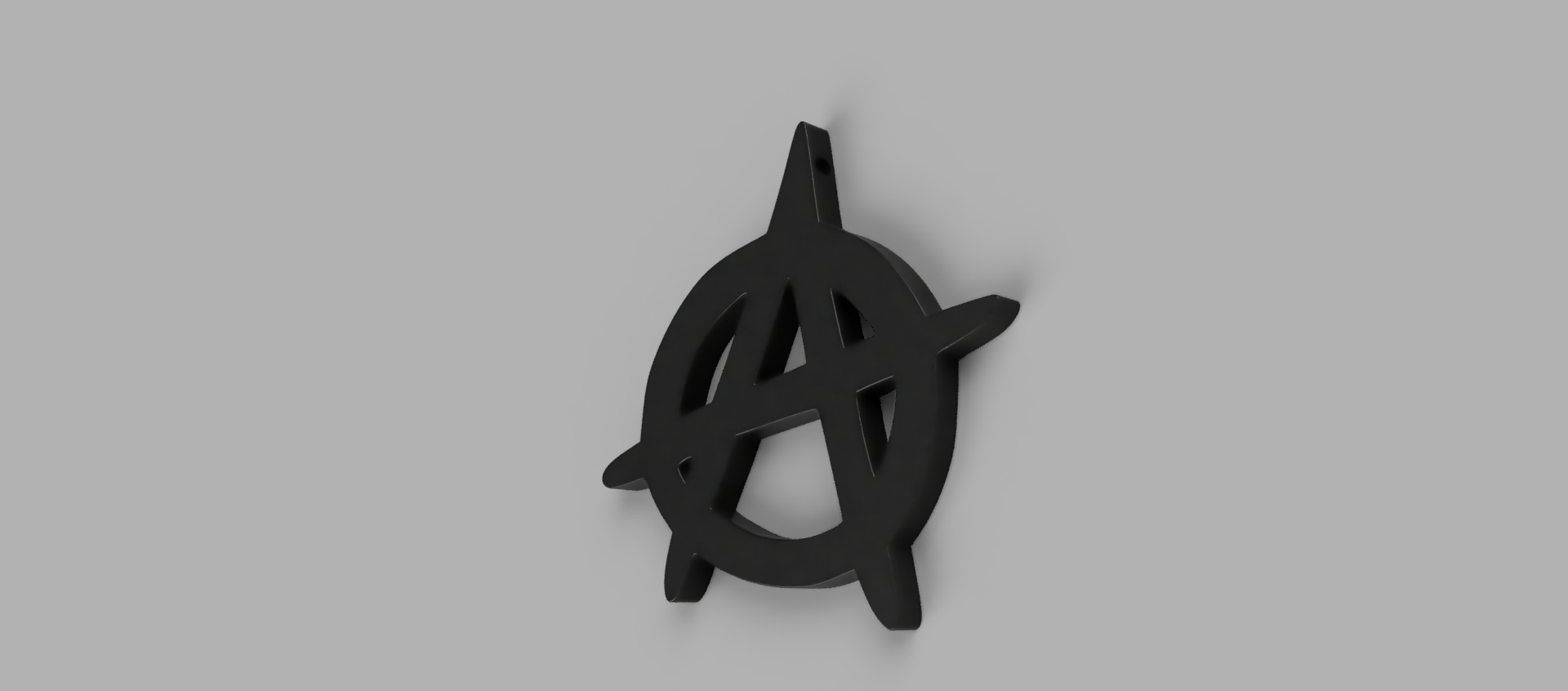 Anarchy keychain — miniatura 2