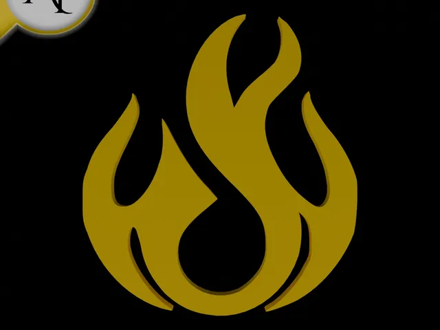 Simple Flame Symbol - 2D Art