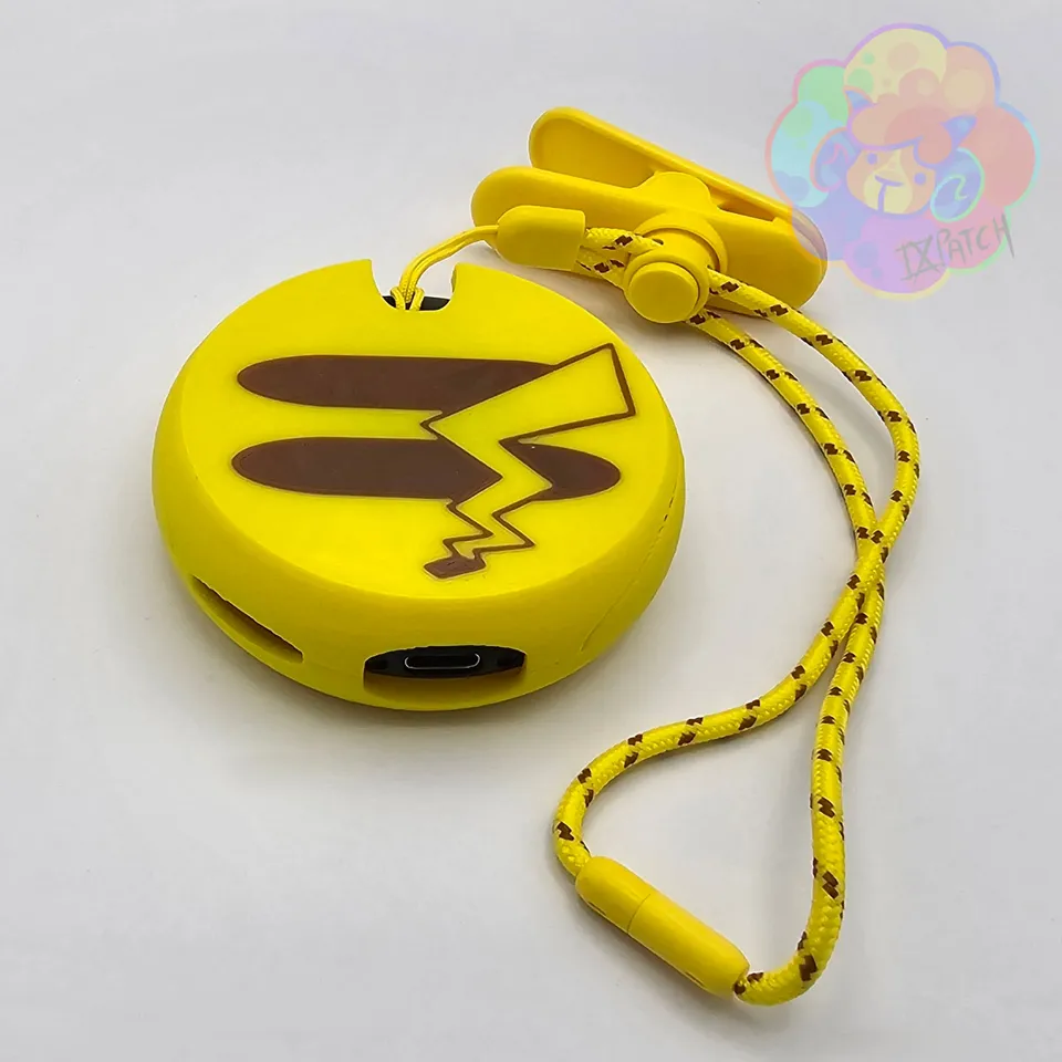 Pokémon GO Plus + Pikachu Case by IXPatch, Download free STL model