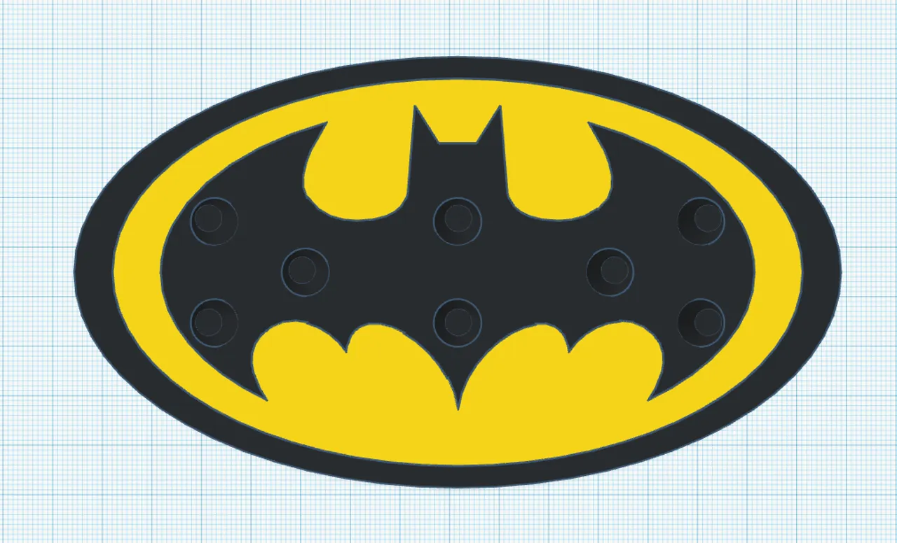 Batman Snowboard Stomp Pad by Dan | Download free STL model 
