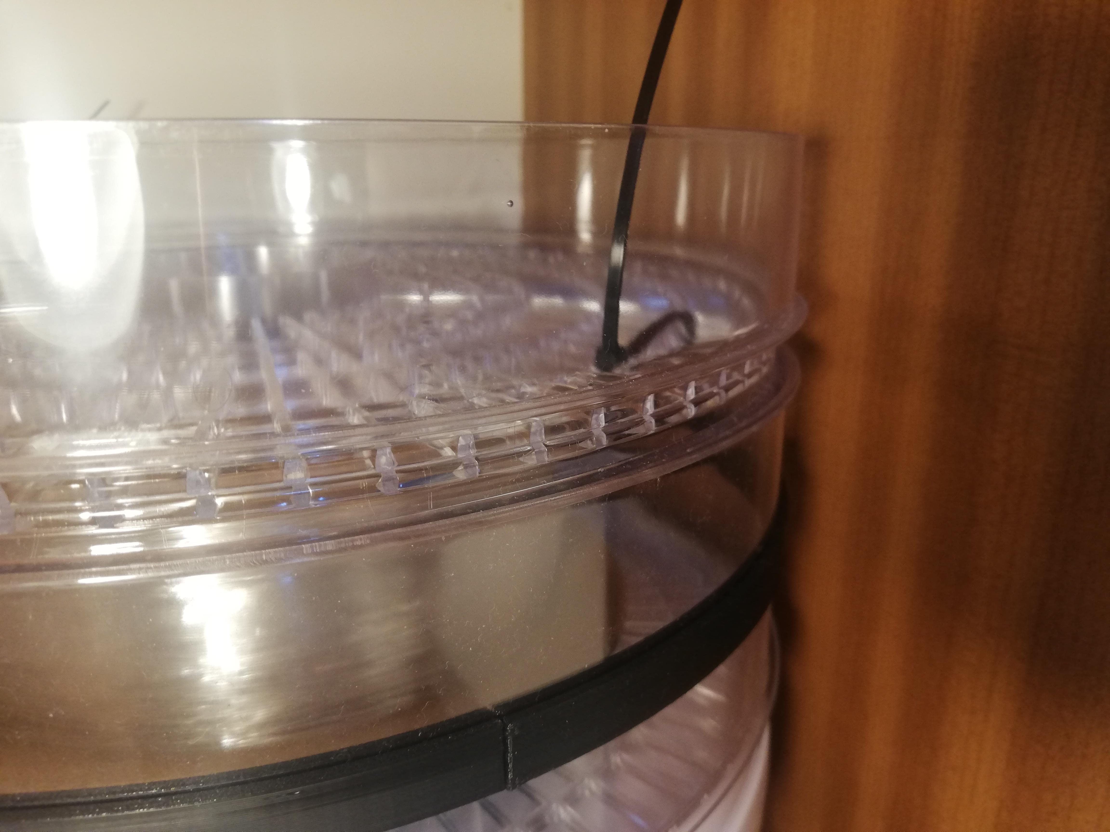 Simple Food Dehydrator/Filament Dryer Connector/Extender by