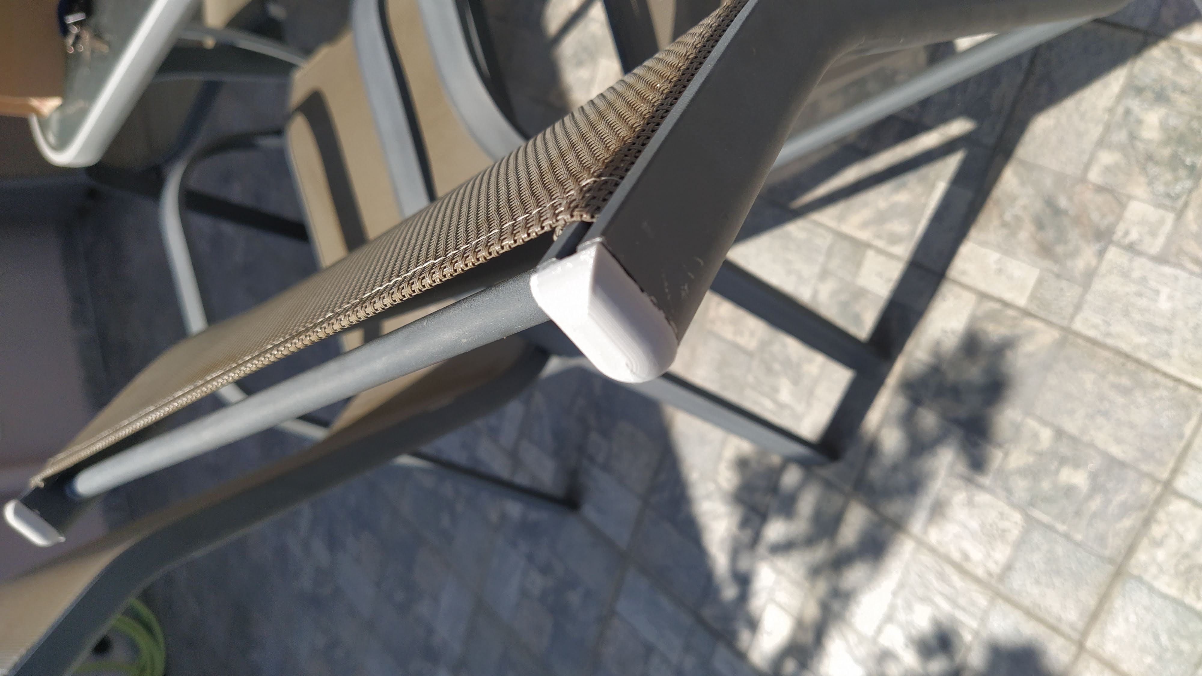 OUTDOOR CHAIR DECORATIVE ENDING CAP