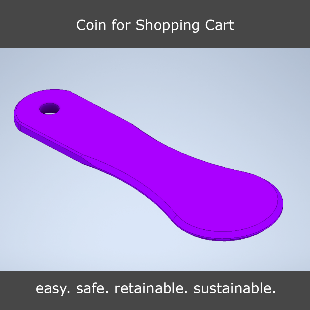 Coin for Shopping Cart