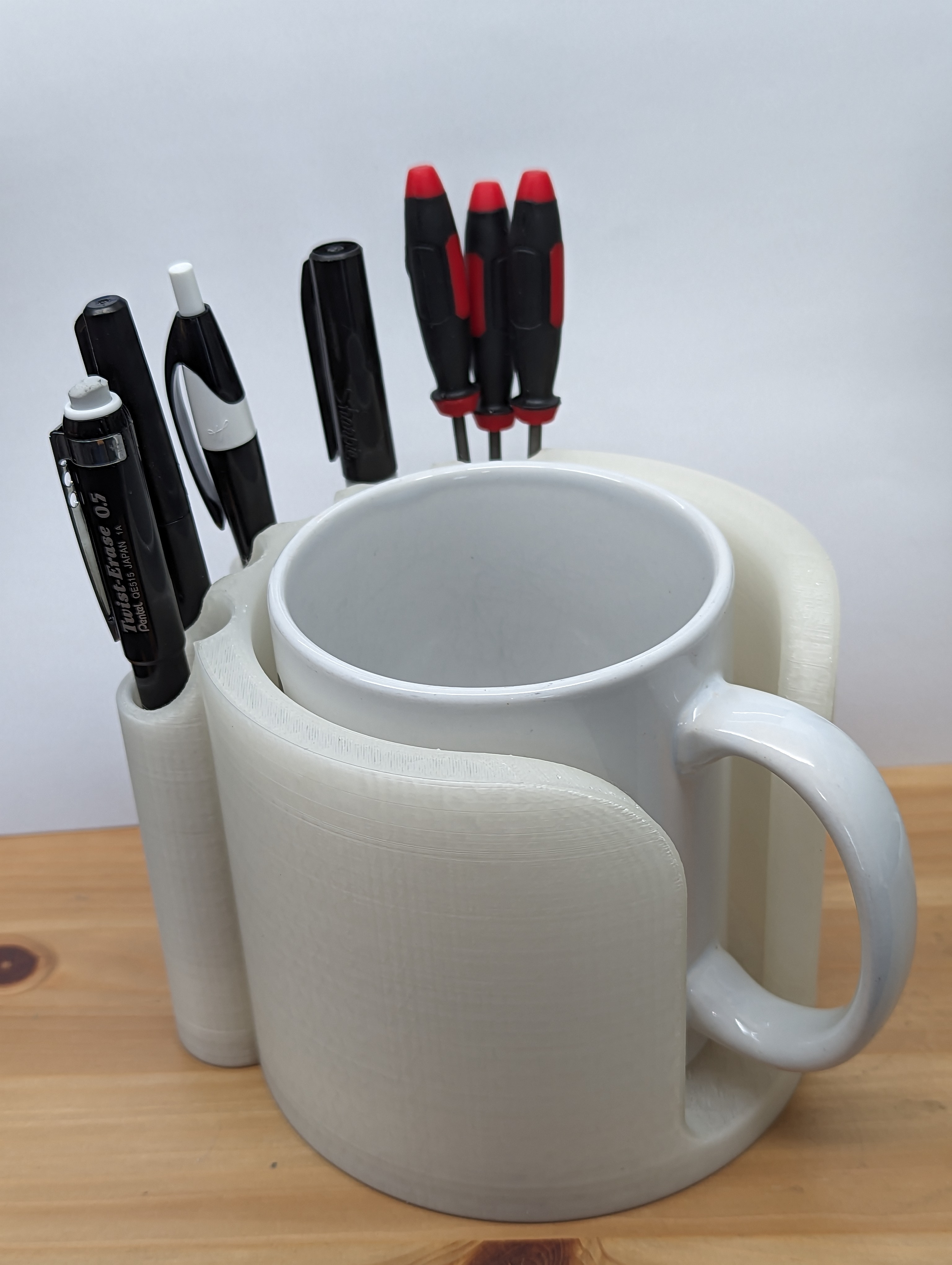 Coffee Cup Desk Organizer