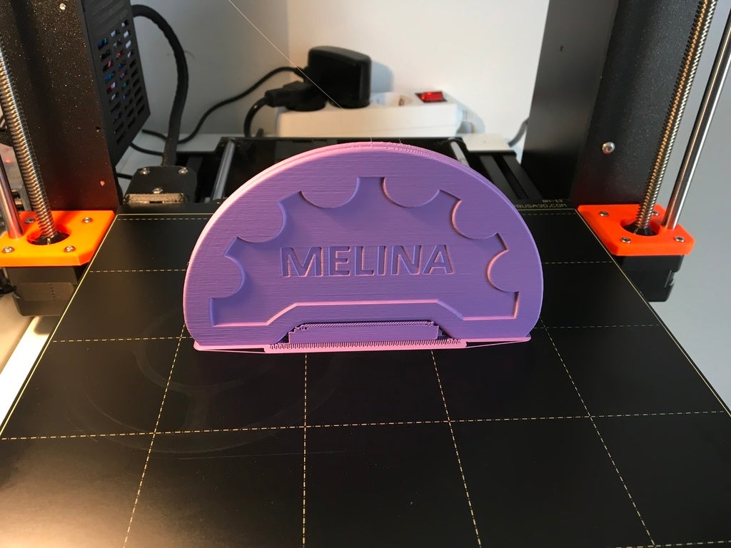 Miniatura 2 do modelo 3D Kartenhalter mit Namen