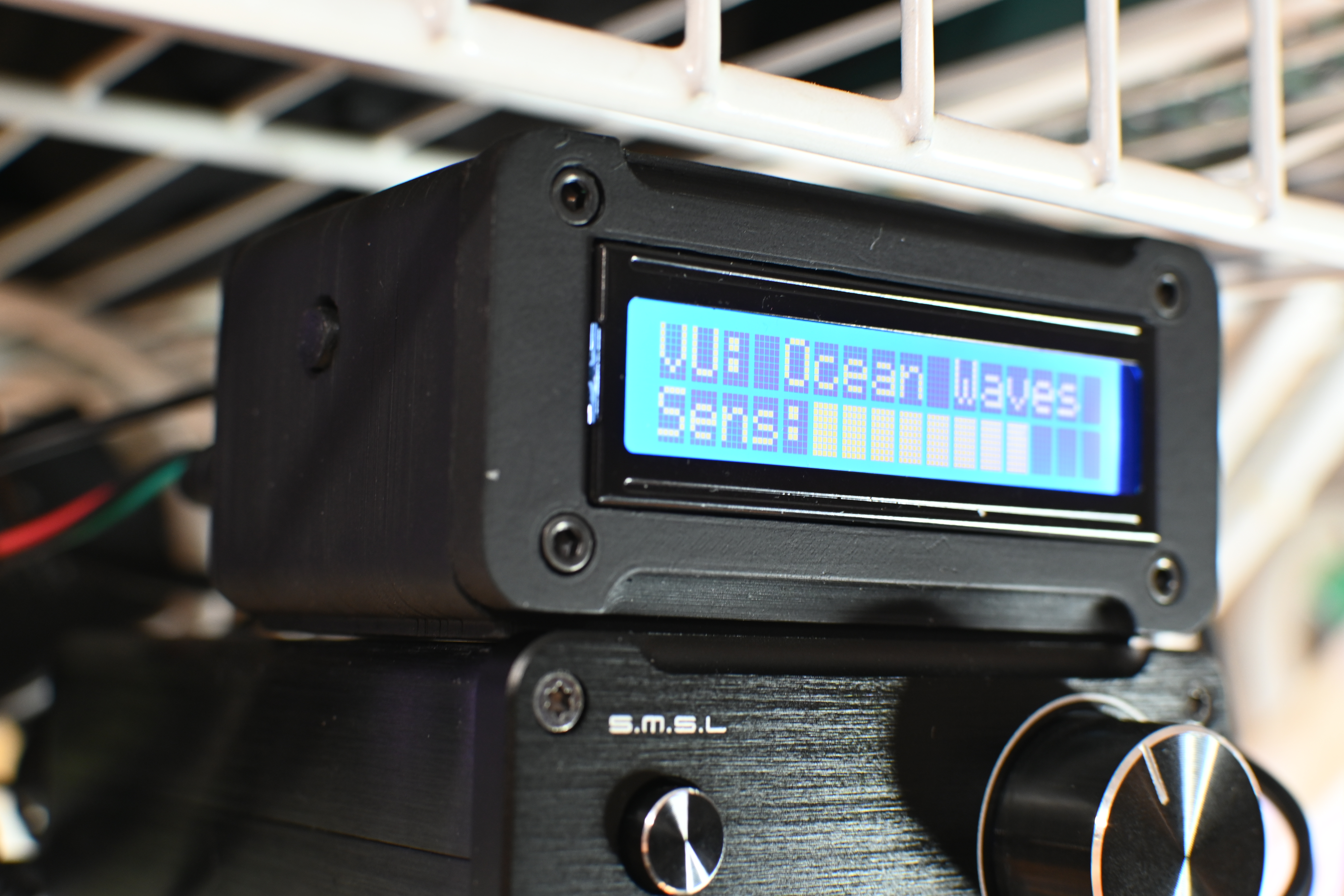 VU Meter Controller Case for NeoPixel powered by Arduino Nano