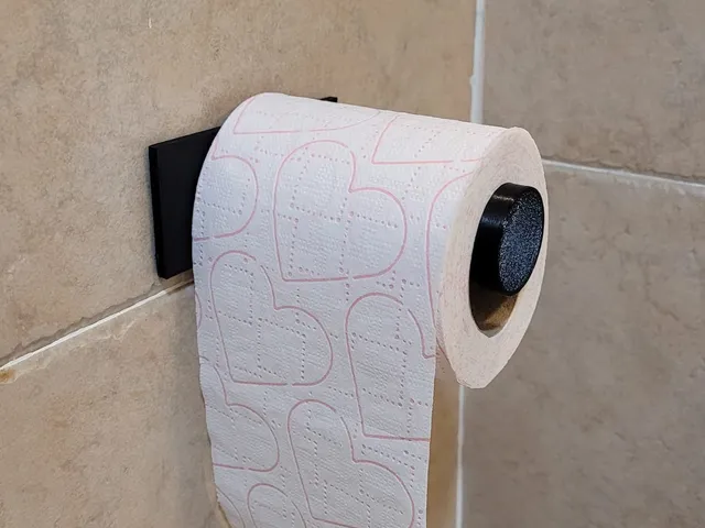 simple toilet paper holder