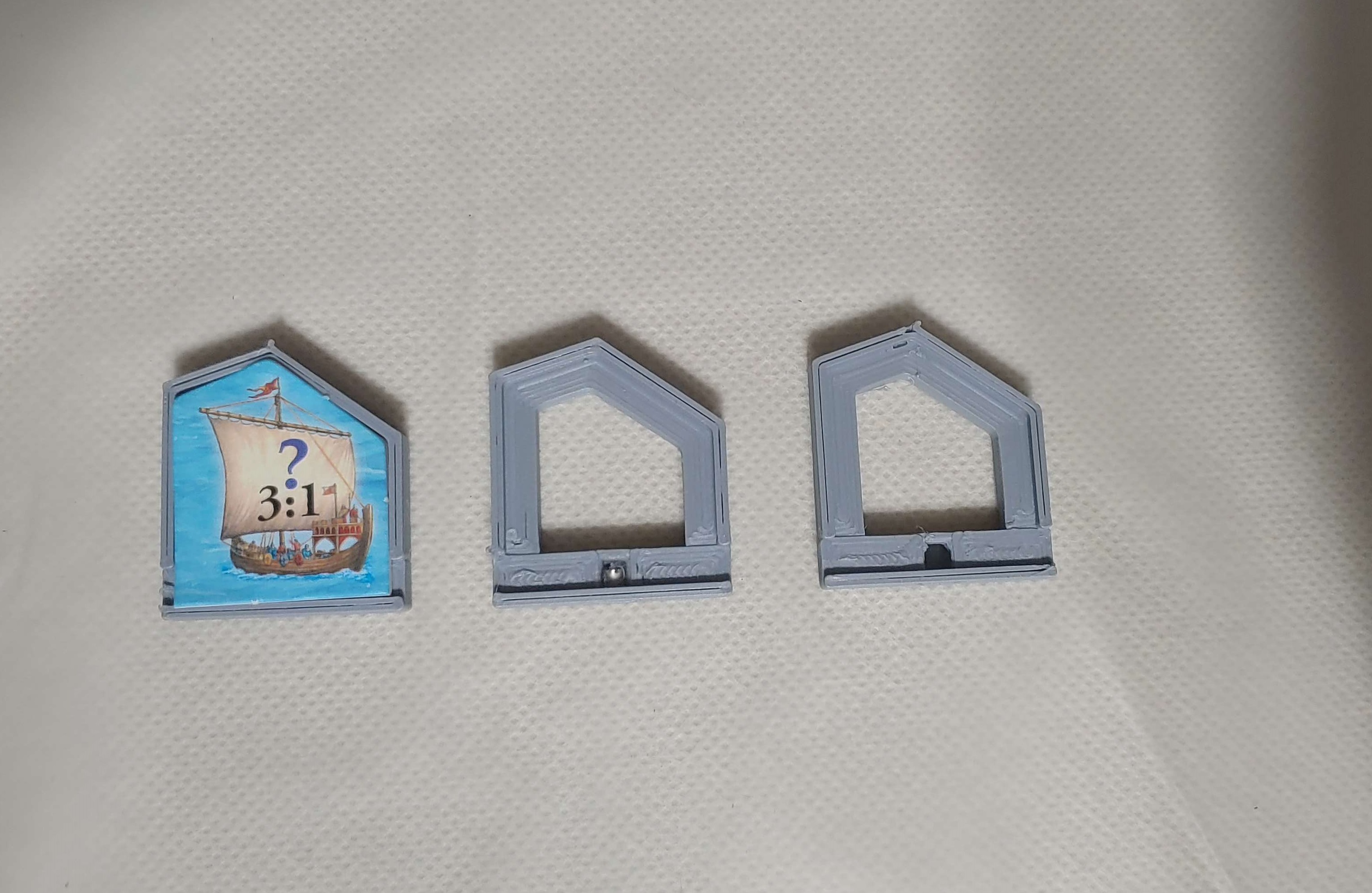 Settlers of Catan Cylinder 3mm Magnetic Port Shell