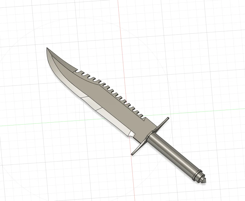 how to draw a combat knife