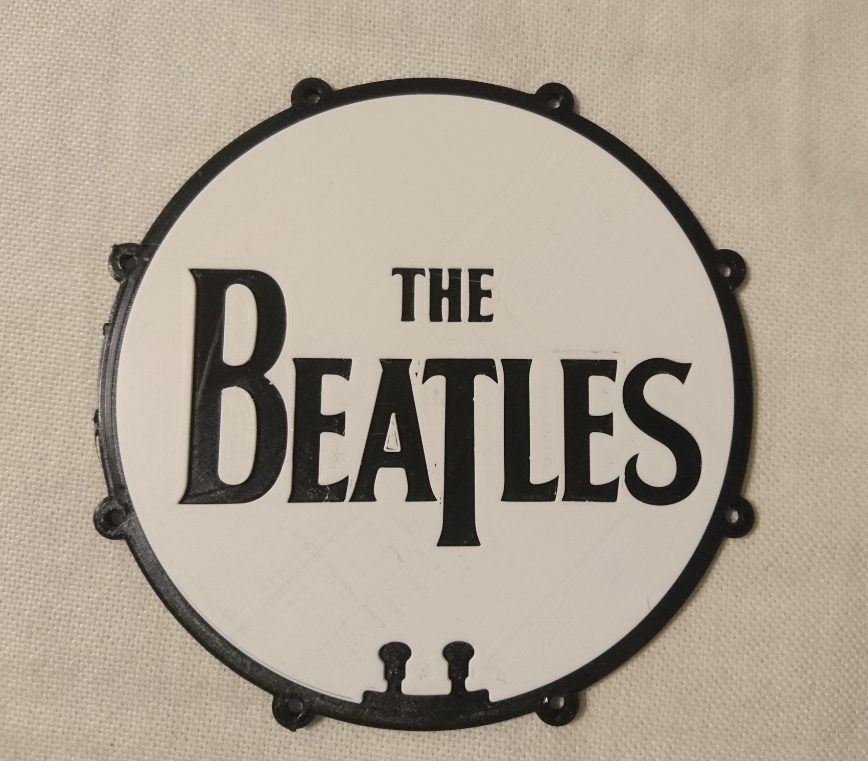 The Beatles Drum Mug Coaster Fridge Magnet