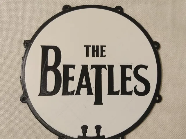 The Beatles Drum Mug Coaster Fridge Magnet