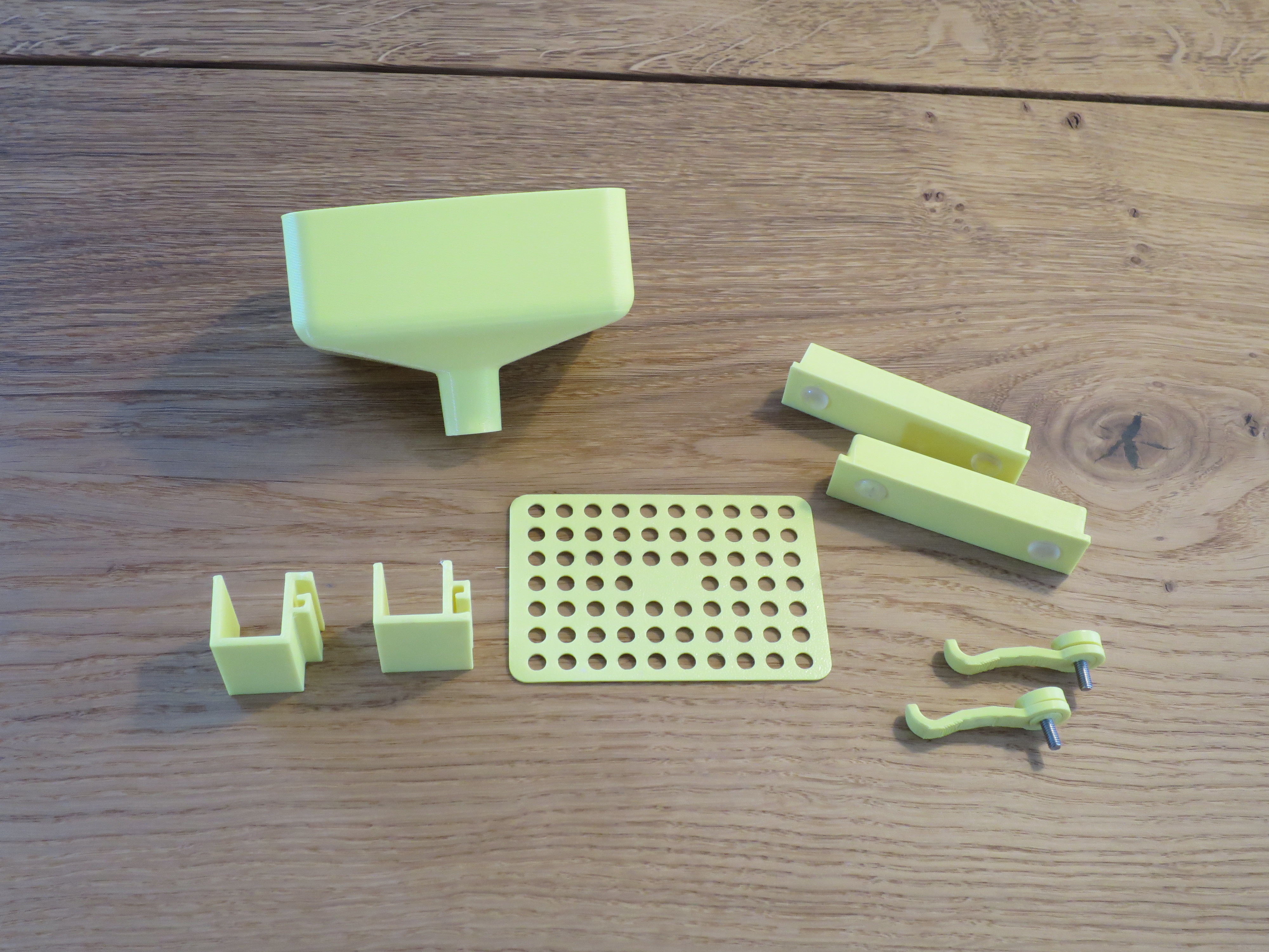 Knosti Disco-Antistat II spareparts / accessories.