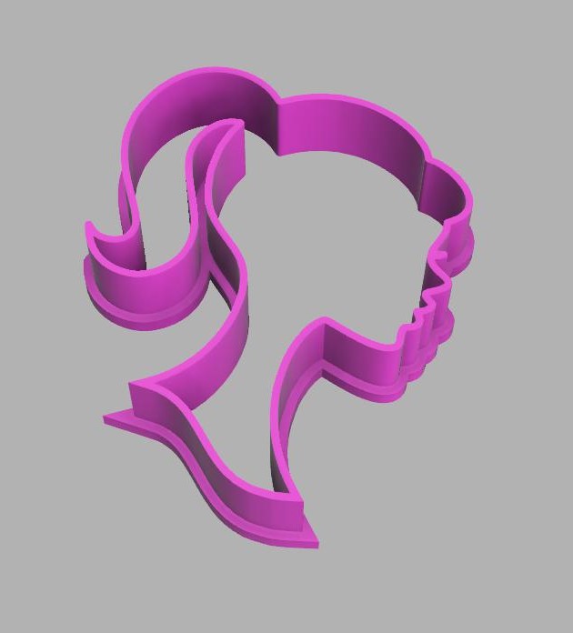 Cookie Cutter Barbie By João | Download Free STL Model | Printables.com