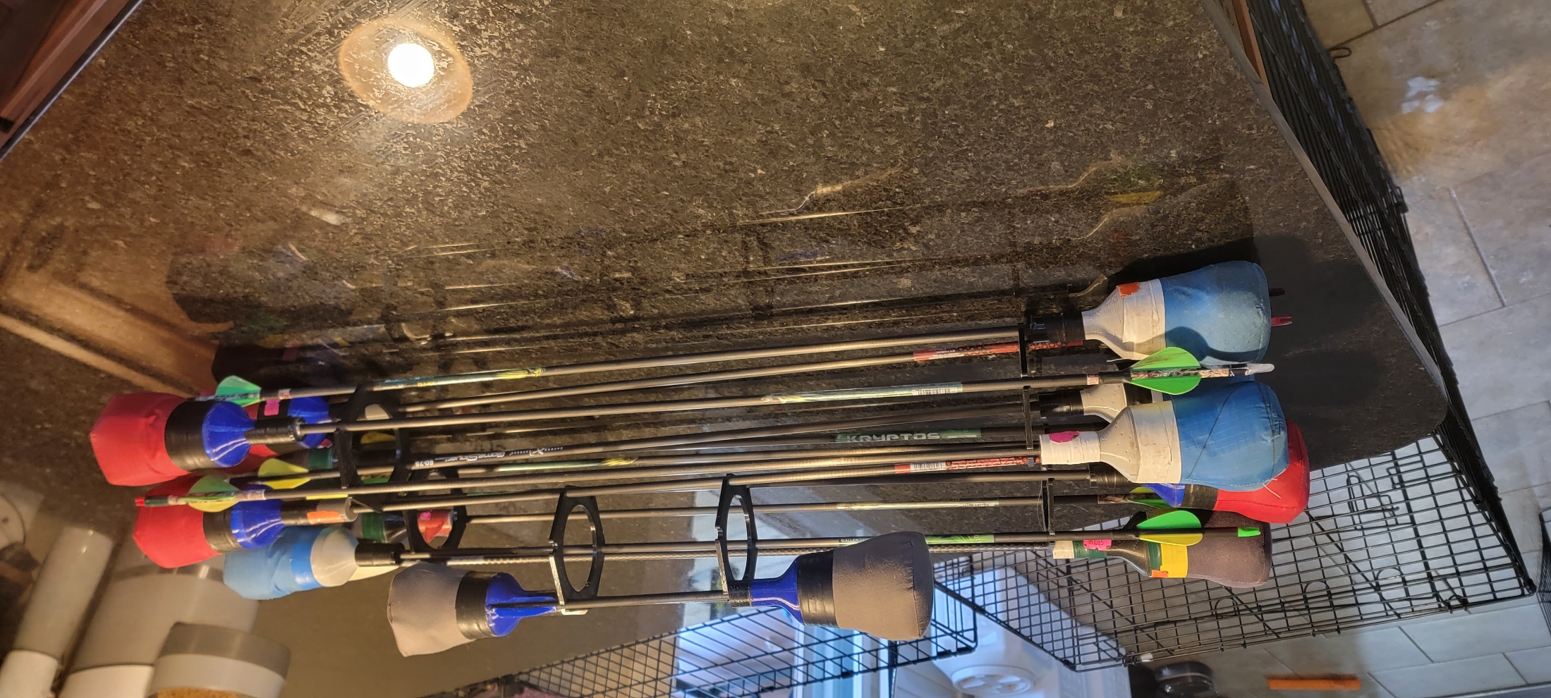 Larp Rope Rack Arrow Holder for Larp Arrows by Kin3x | Download free STL model ...