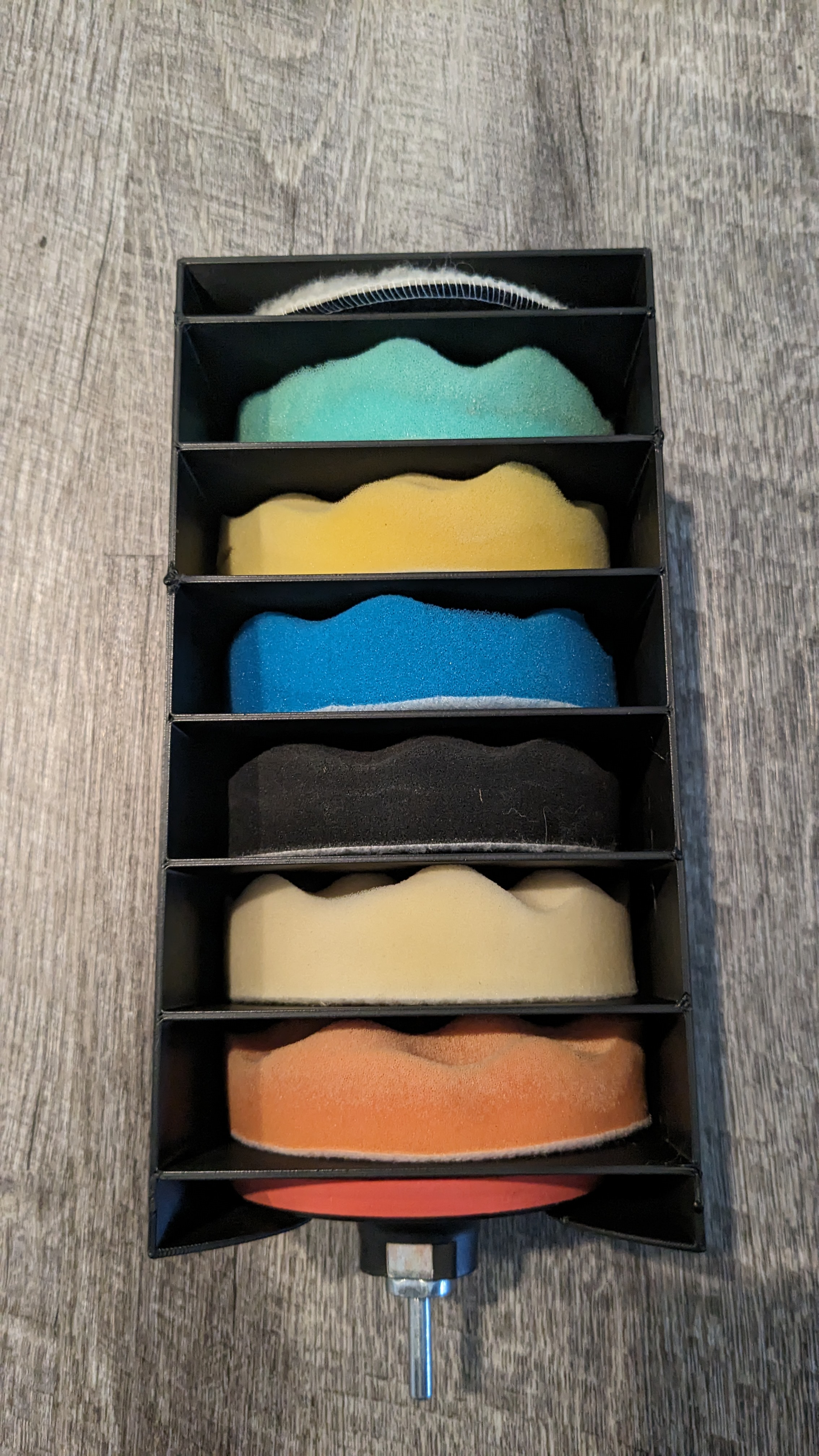 Mastercraft Polishing Pad Kit Organizer