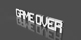 GAME OVER by tksgeo | Download free STL model | Printables.com