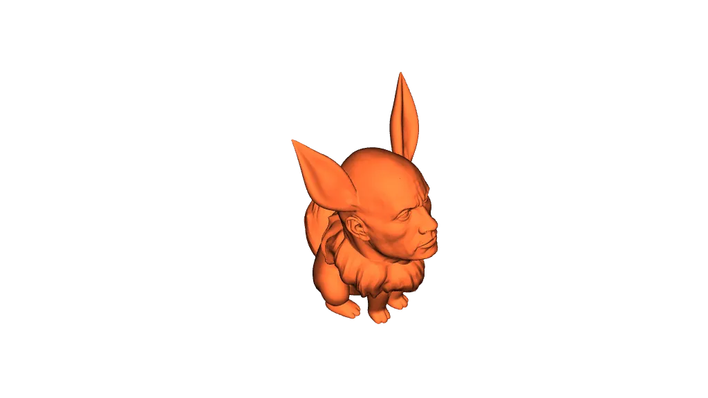 STL file EEVEE AND ALL EEVEELUTIONS 🐉・Template to download and